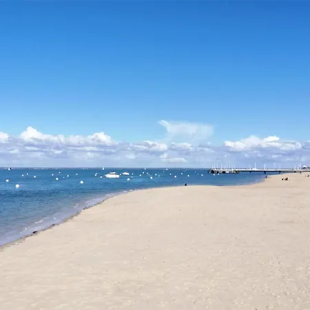 Centre: Beau T2 53m² Avec Terrasse, Parking, Ascenseur, Proche Et Commerces - Fr-1-420-93 Apartment Arcachon